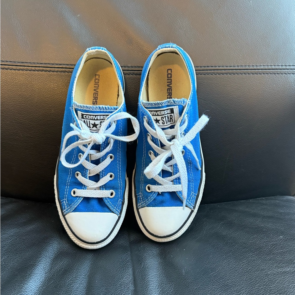 Converse Kids Bright Blue Sneakers